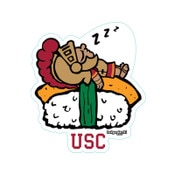USC Trojans O-Sushi Tokyodachi Sticker